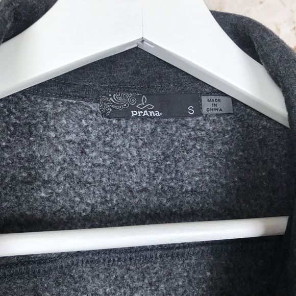 prAna Catrina Jacket Gray Button-Up Coat Small - Picture 4 of 7